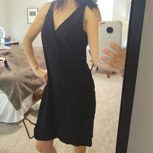 Black Dress - high Slit